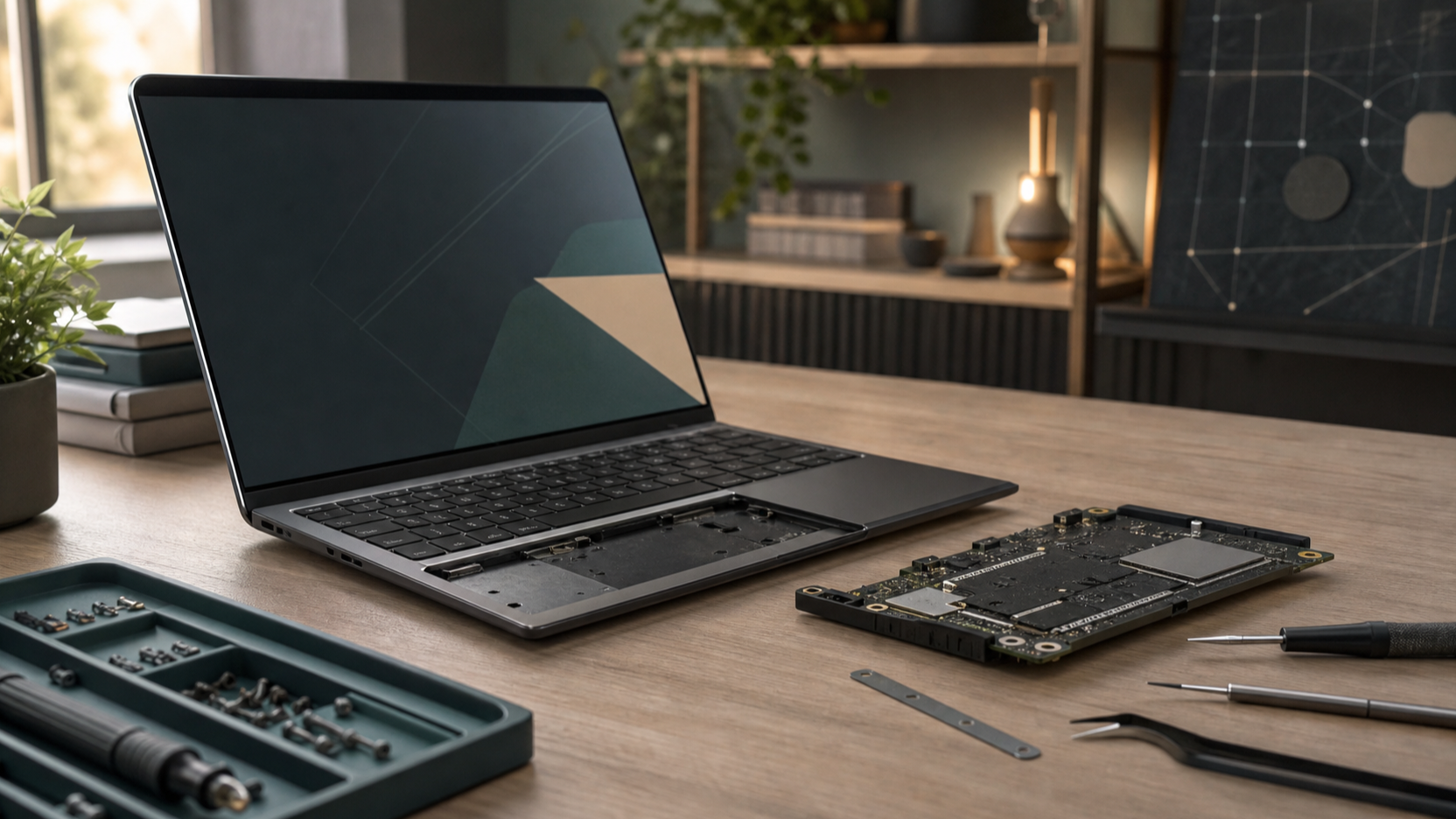 Framework Laptop 13 opened for mainboard and storage upgrades
